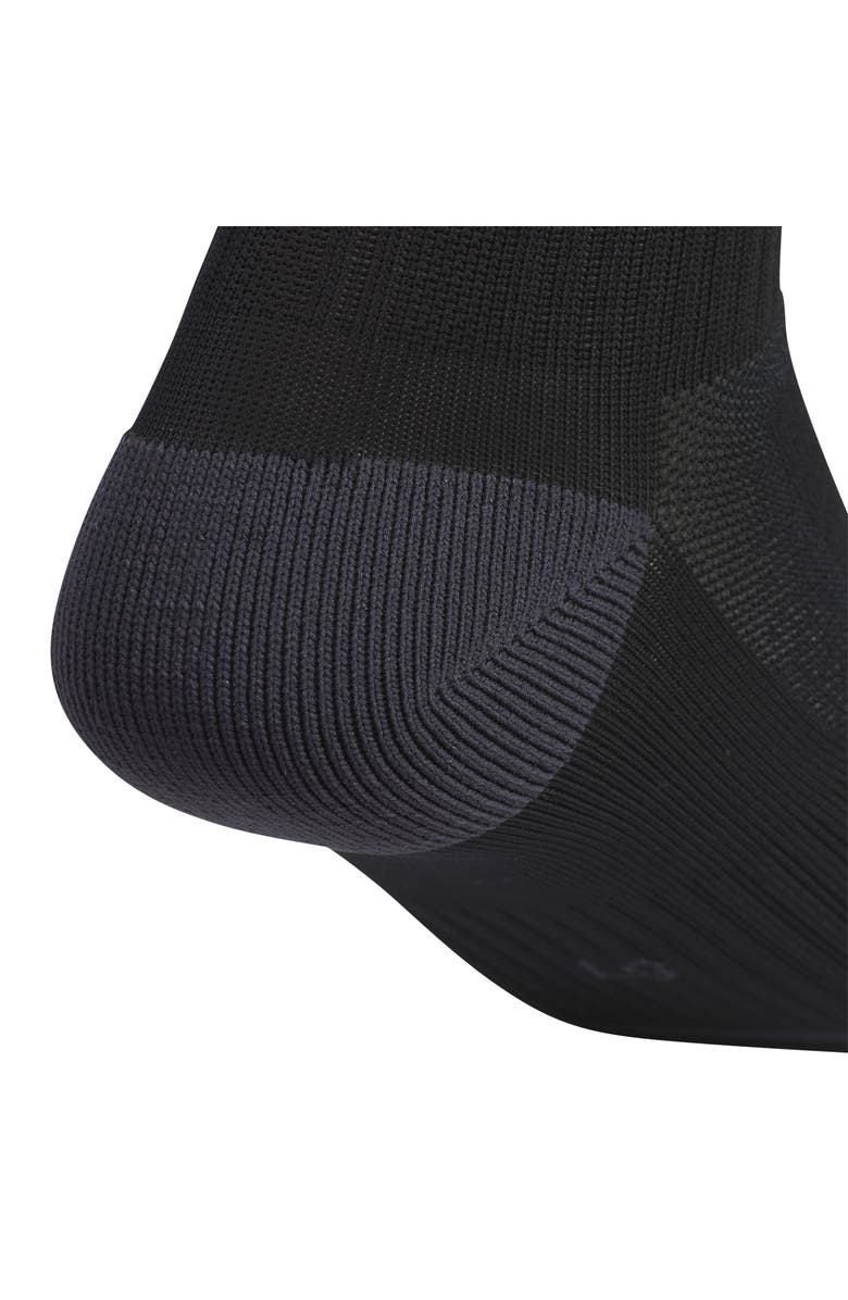 adidas Tech Originals 3-Pack Quarter Socks, Alternate, color, Black/ Grey Three/ White