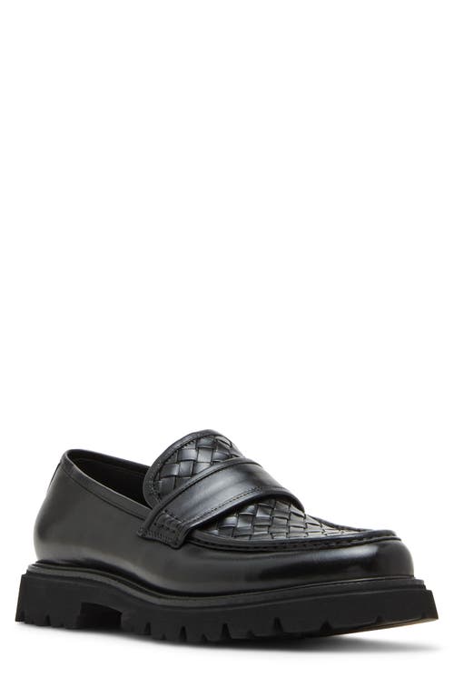 Steve Madden Strandd Lug Sole Loafer In Black
