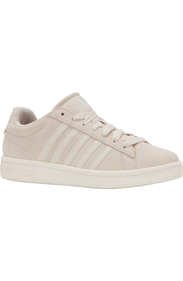 K-Swiss Court Tiebreak II Sneaker, Main, color, Crystal Gray/ Jet Stream-M