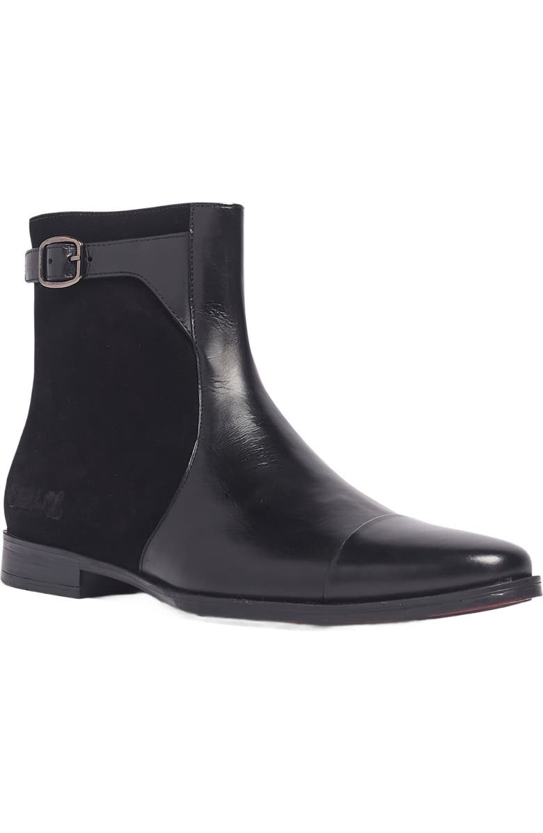 CARLOS SANTANA Spirit Chelsea Boot, Alternate, color, Black