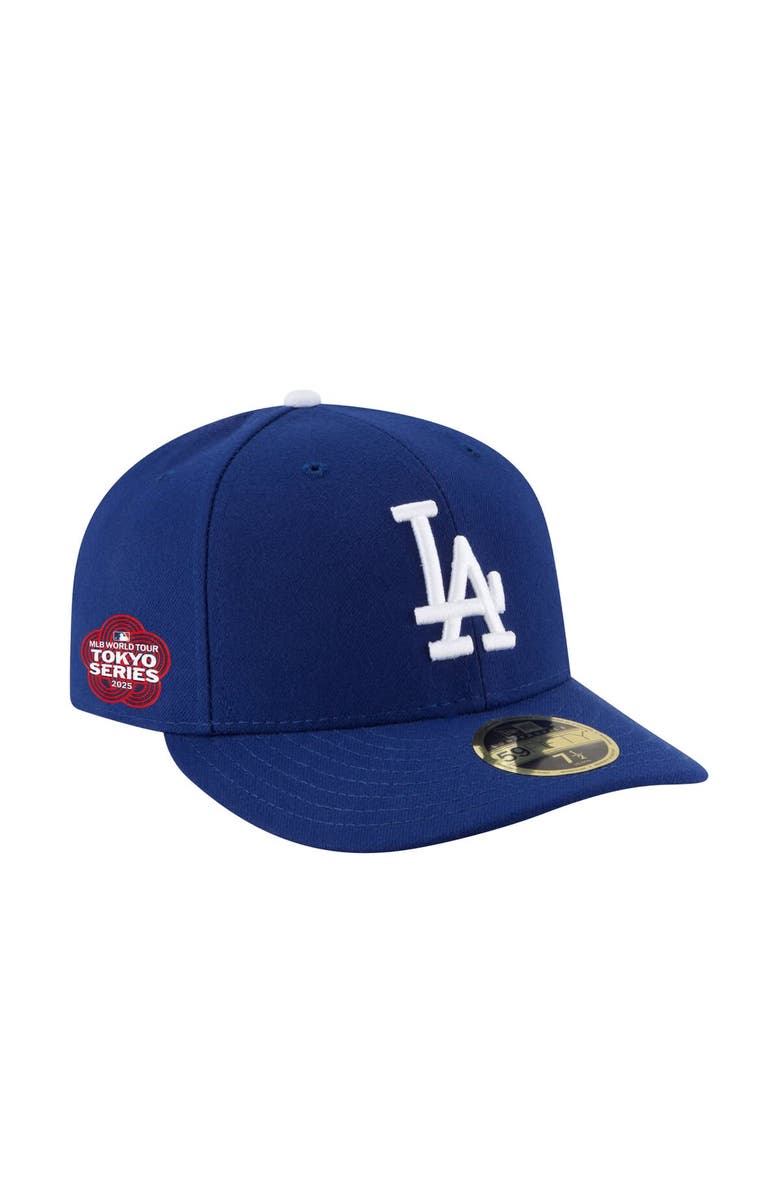 New Era Men's New Era Royal Los Angeles Dodgers 2025 MLB World Tour: Tokyo Series Side Patch Low Profile 59FIFTY Fitted Hat, Main, color, Royal