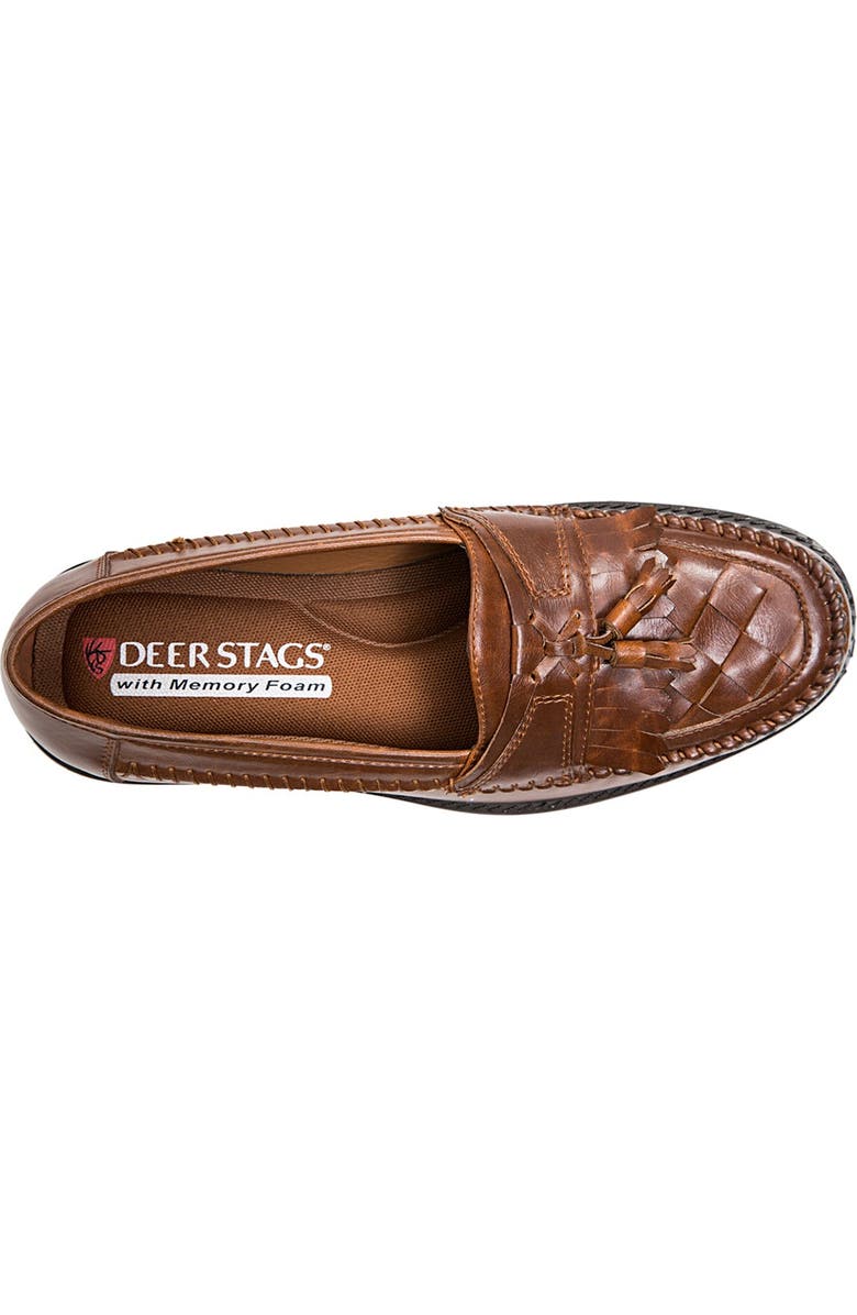 Deer Stags Herman Loafer - Wide Width Available, Alternate, color, Cognac