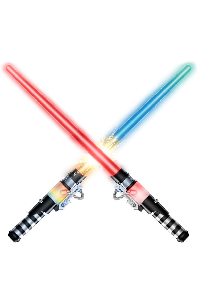 USA Toyz Light Force Galaxy Light Up Swords, Main, color,