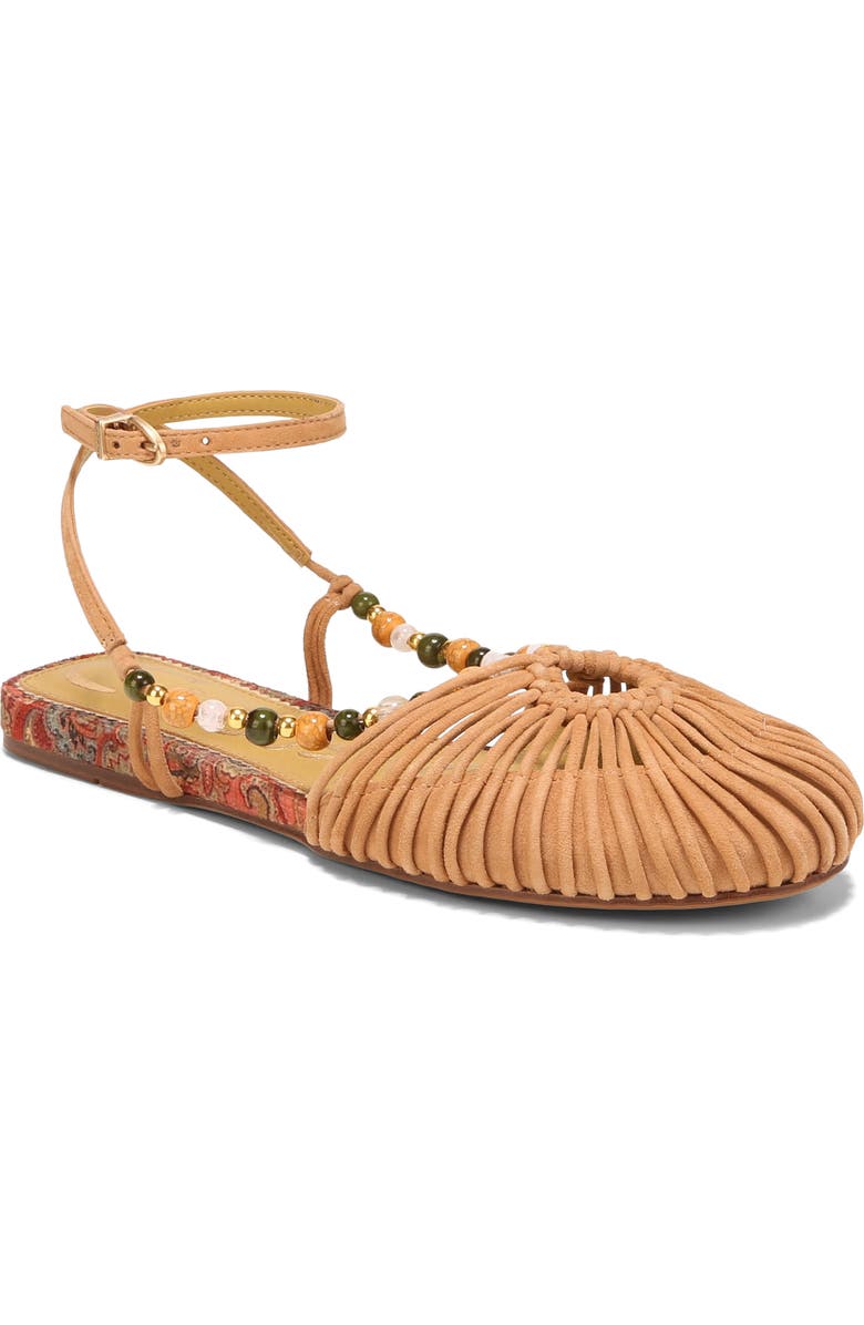 Circus NY by Sam Edelman Kassie Ankle Strap Flat, Main, color,