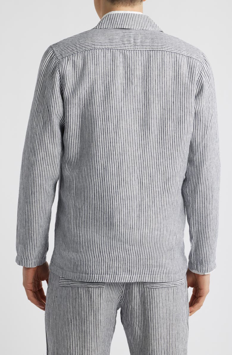 ALEX CRANE Kite Linen Jacket, Alternate, color, Lines