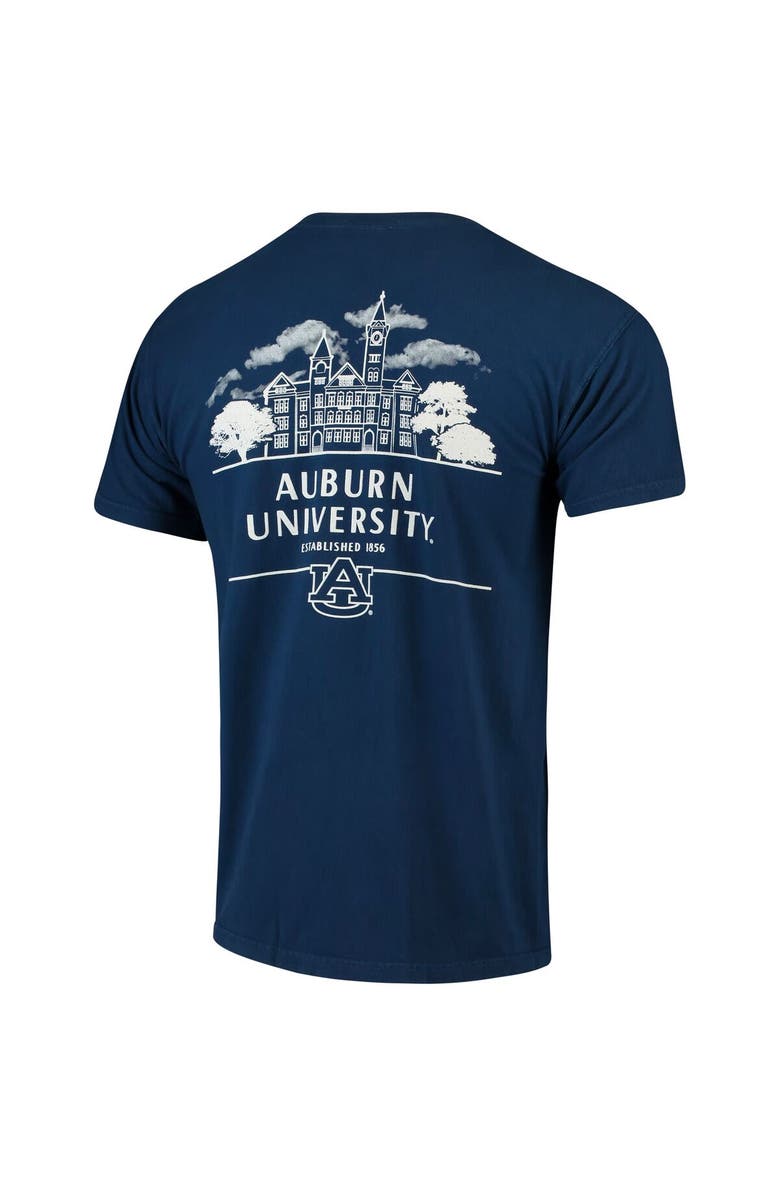 IMAGE ONE Men's Navy Auburn Tigers Campus Local Comfort Colors T-Shirt, Alternate, color, 