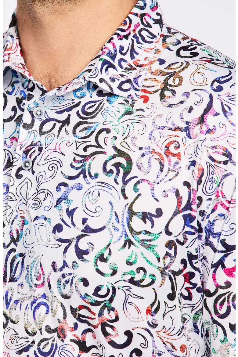 Craig Knit Polo, Alternate, color, WHITE