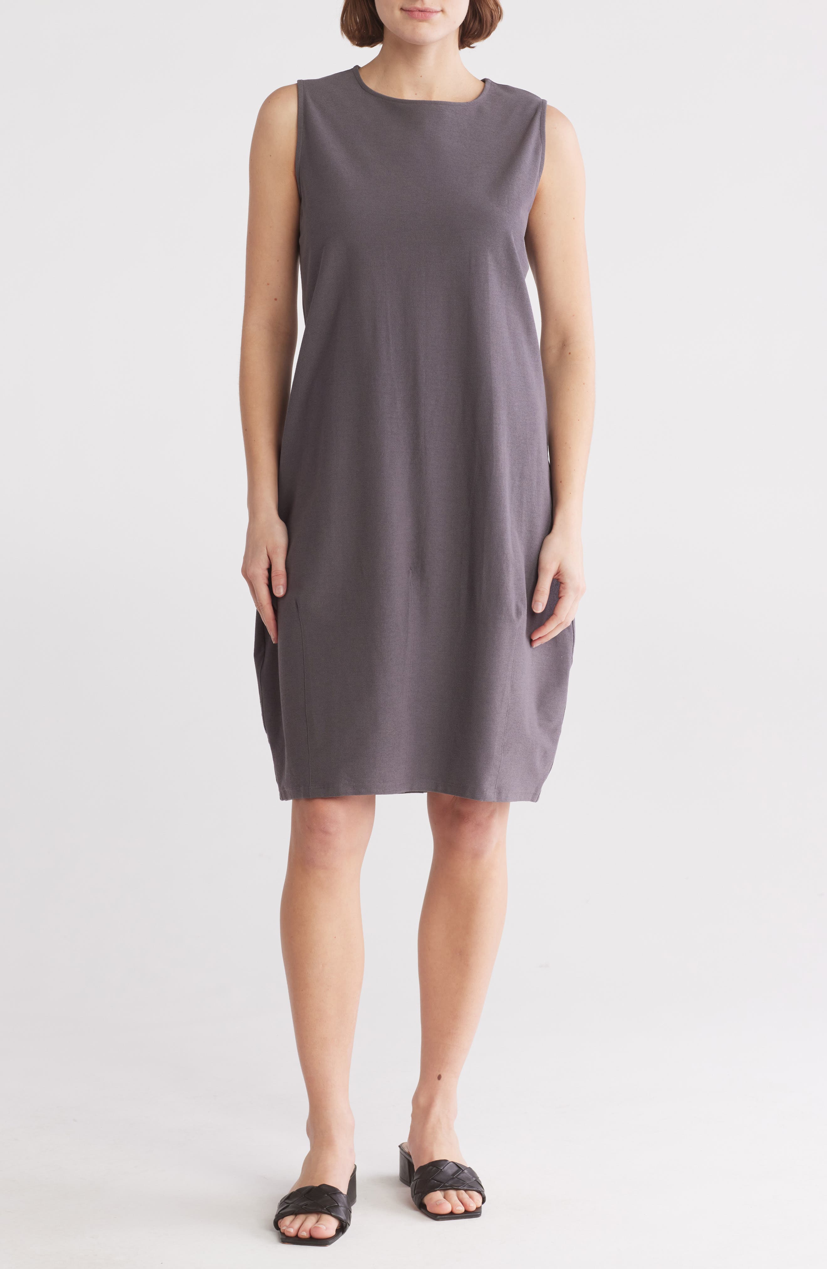 Eileen Fisher Solid Knit Dress