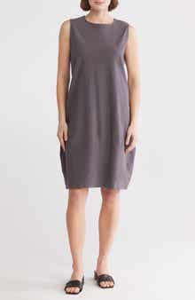 Eileen Fisher Solid Knit Dress