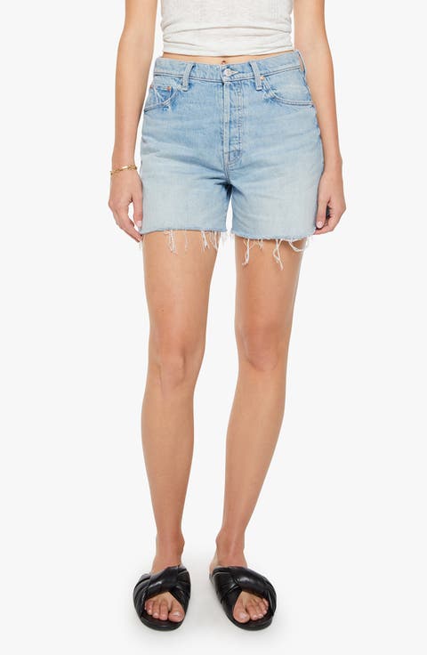 The Extra Mile Cutoff Denim Shorts (Head Rush)