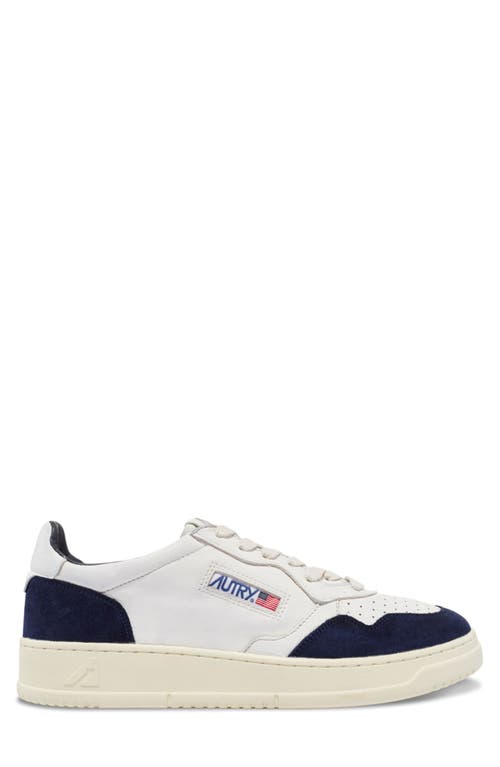 Autry Medalist Low Sneaker In Blue