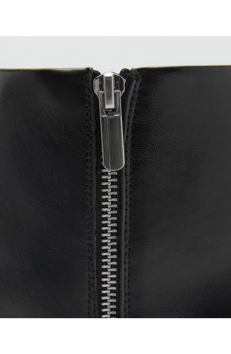 MANGO Pointed Toe Bootie, Alternate, color,