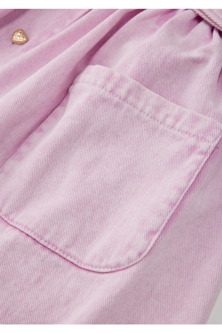 Catalina Denim Mini Dress, Alternate, color, Pink