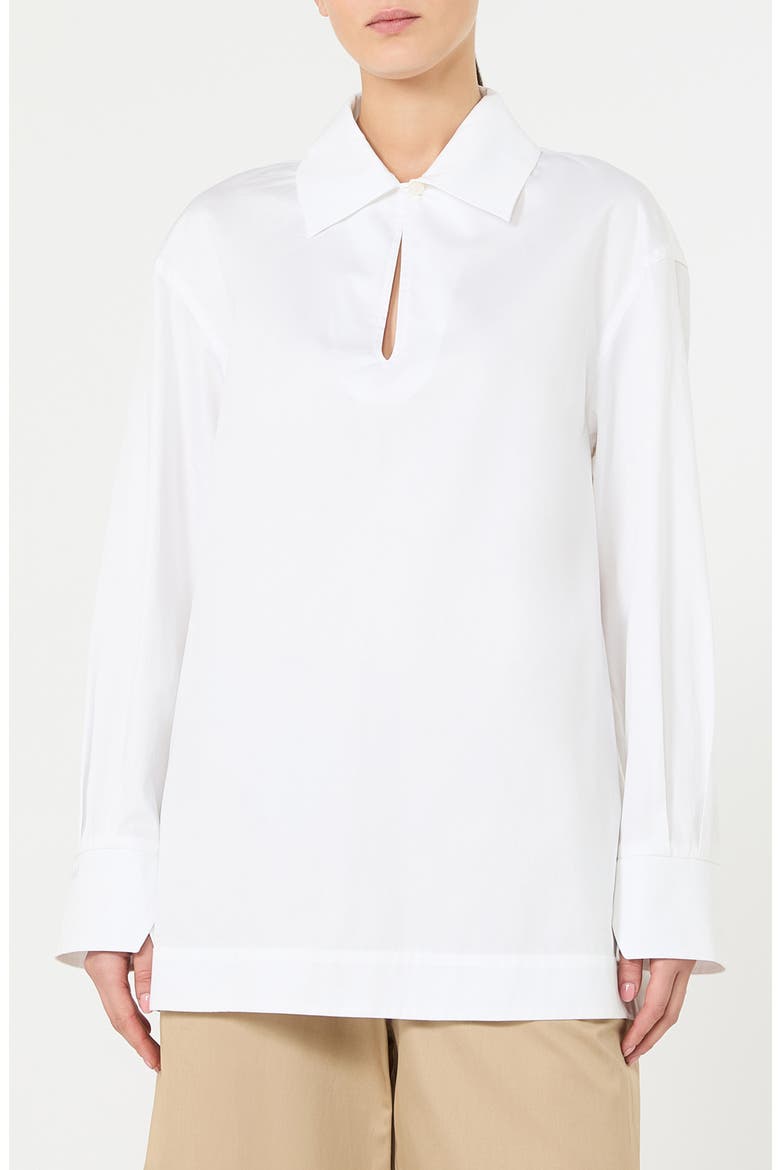 Labano Cotton Shirt, Main, color, OPTICAL WHITE