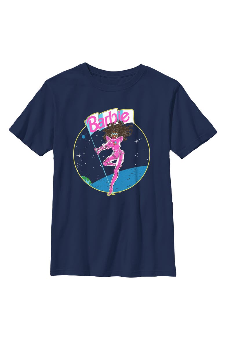 Boys' Fashion To the Moon and Back T-Shirt, Main, color, Navy Blue