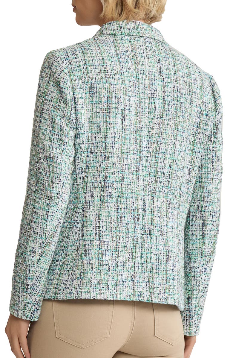 Jones New York Faux Double Breasted Tweed Jacket, Alternate, color,