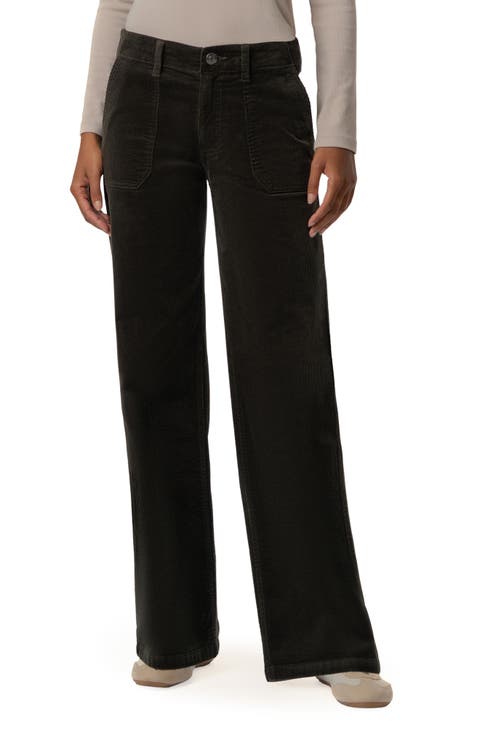 Wide Leg Corduroy Pants