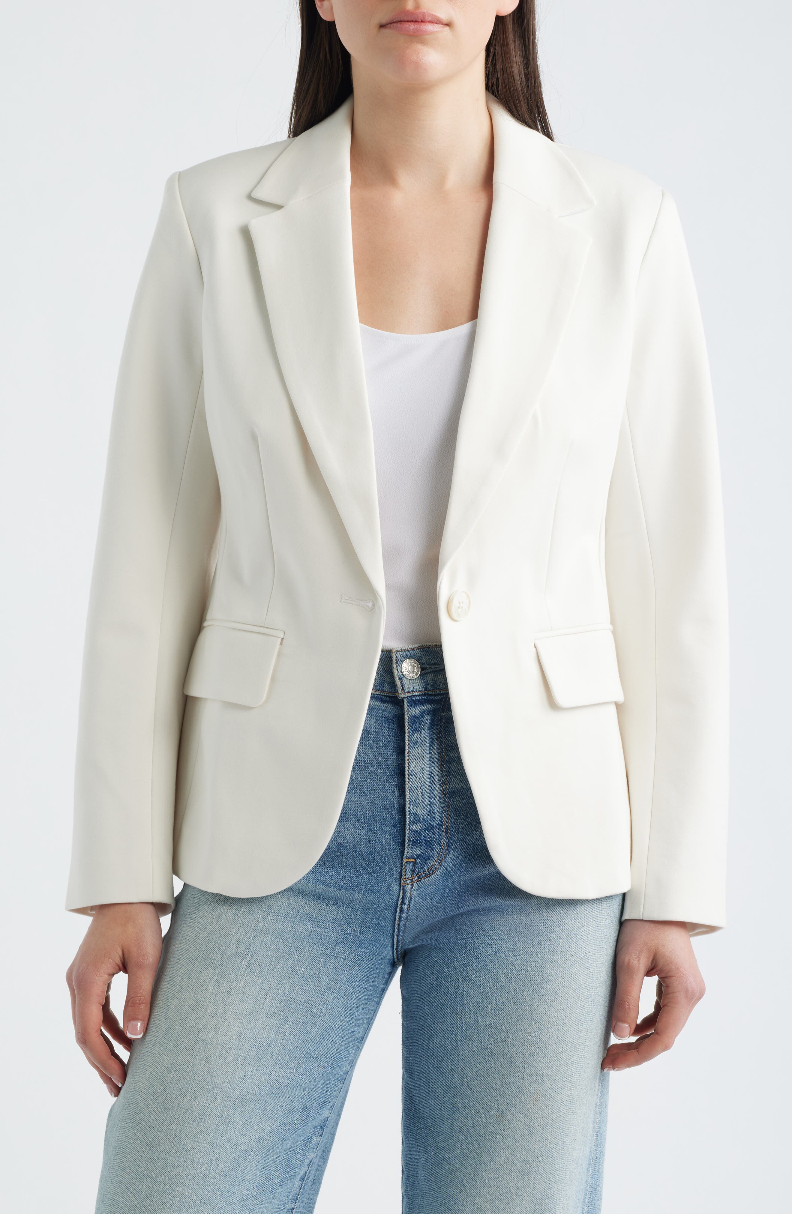 Stretch Ponte Blazer