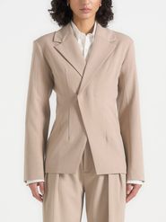 Manière De Voir Beatrice Tailored Double Breasted Blazer