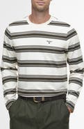 Barbour Plaistow Stripe Long Sleeve Cotton T-Shirt