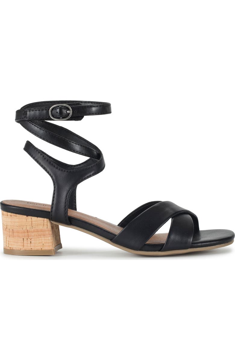 BARETRAPS Vivian Block Heel Sandal, Alternate, color, Black