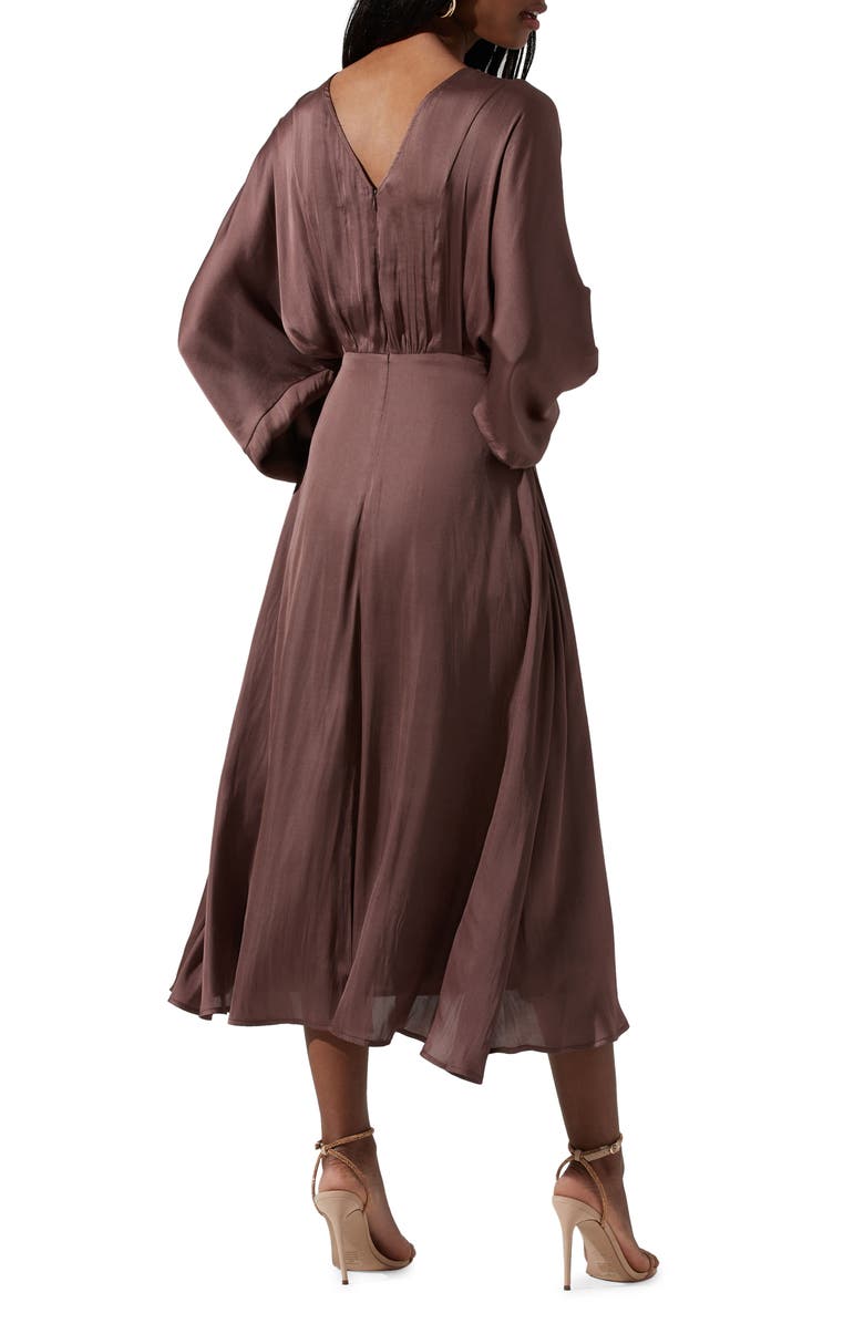 ASTR the Label Marin Long Dolman Sleeve Dress, Alternate, color, 