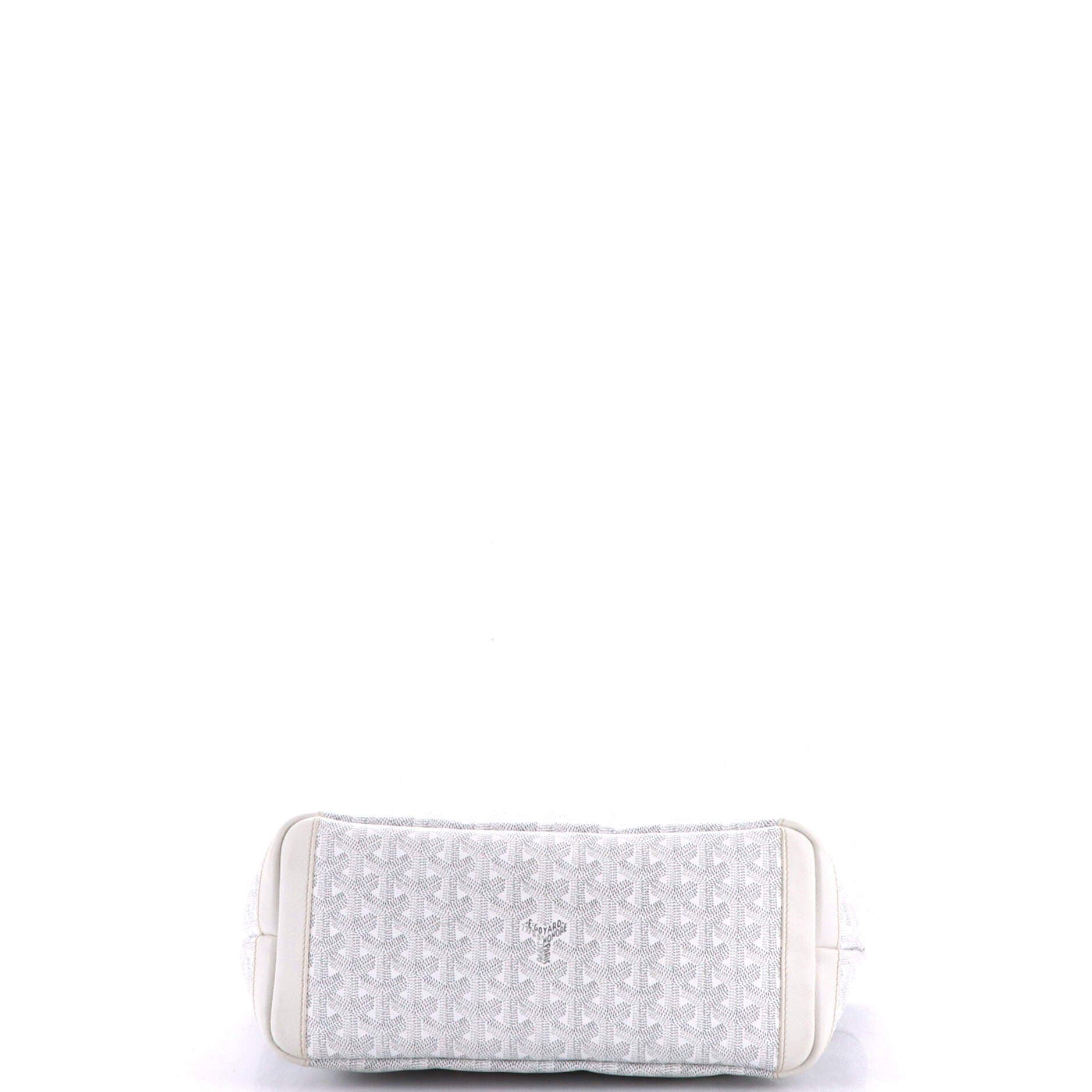 Artois Tote Coated Canvas PM, Alternate, color, White