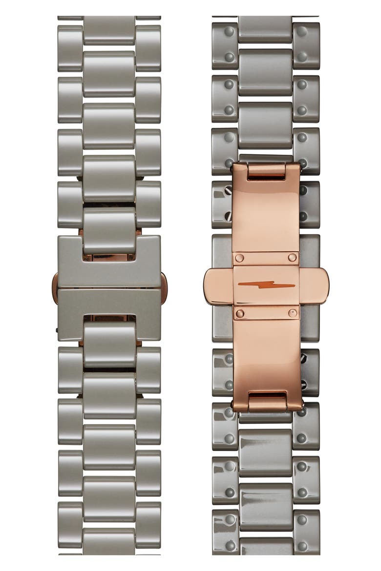 The Canfield Chrono Bracelet Watch, 40mm, Alternate, color, SOFTWHITE