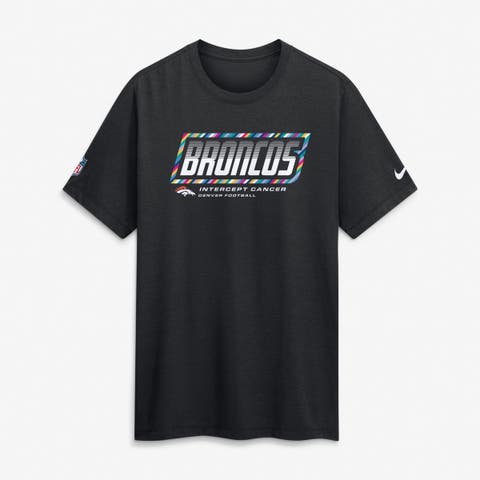 Men's Nike Black Denver Broncos 2026 NFL Crucial Catch Tri-Blend Dri-FIT T-Shirt