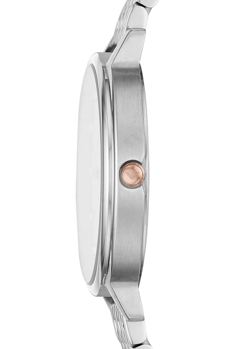 Emporio Armani Two-Hand Bracelet Watch, 32mm Bracelet & Earrings Set, Alternate, color,