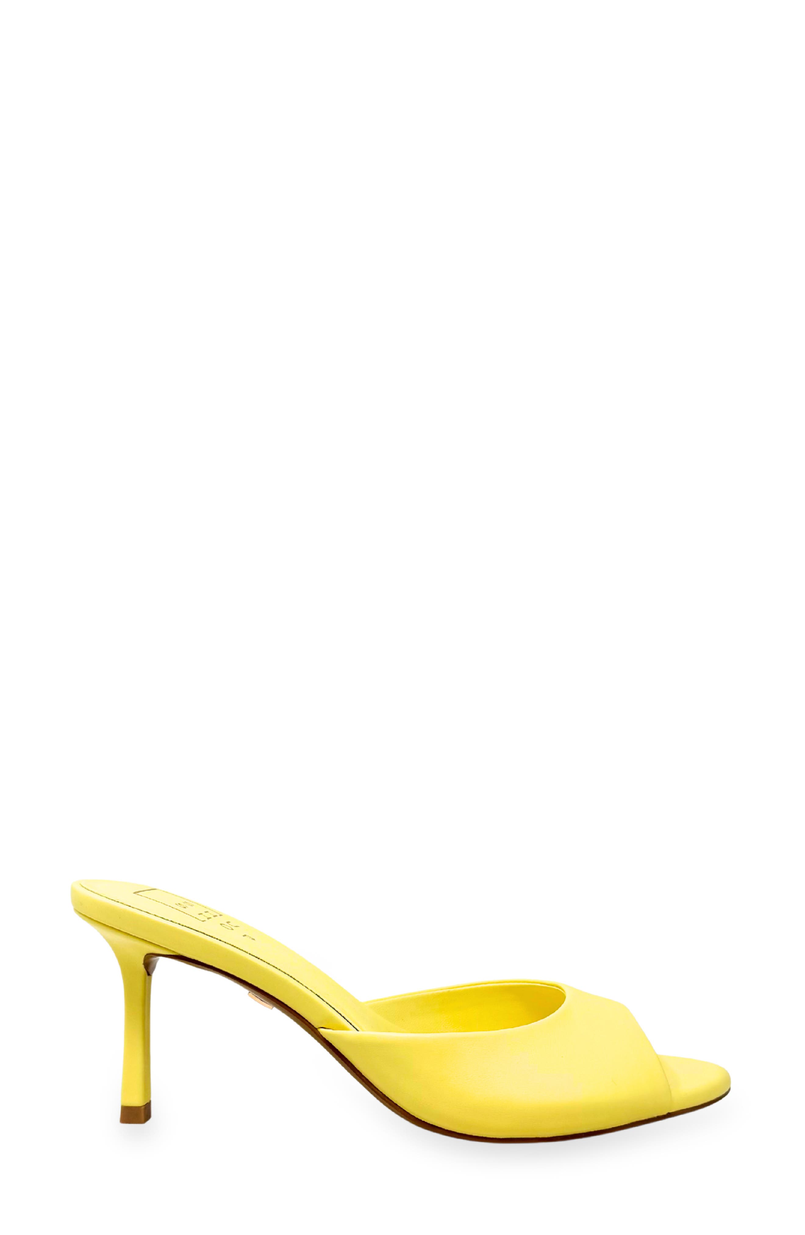 Elaine Slide Sandal, Alternate, color, YELLOW
