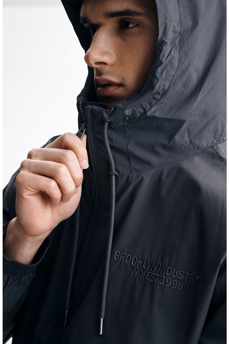 Hooded Jacket, Alternate, color, BLACK SAND