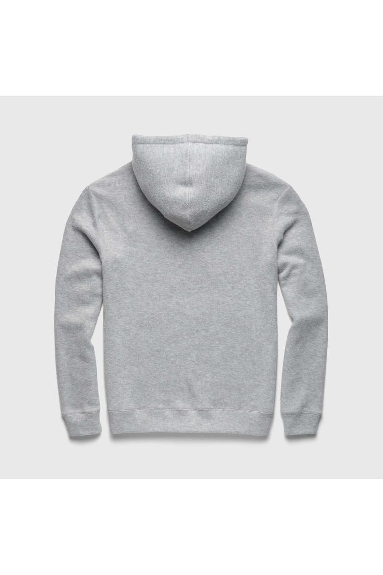 Justin Cashmist Fleece Hoodie, Alternate, color, heather grey