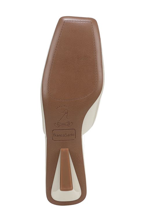 Franco Sarto Nicola Square Toe Mule In Off White