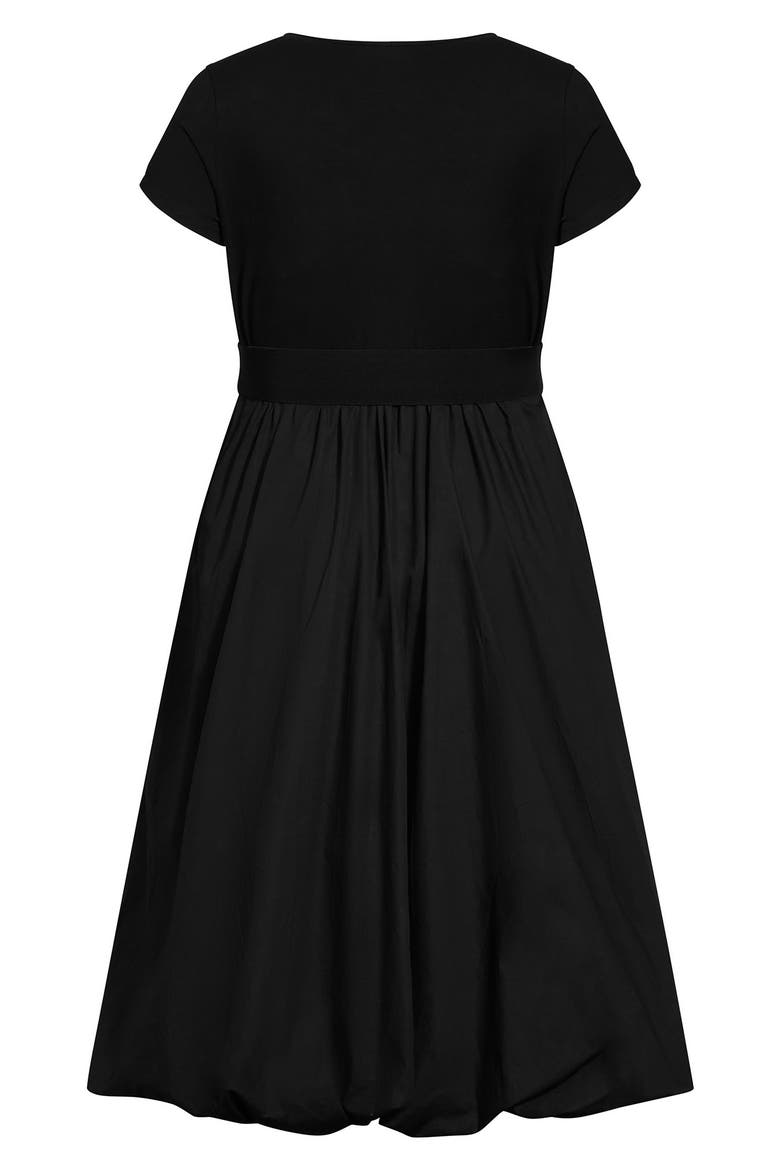 Paris Days Belted Midi Dress, Alternate, color, BLACK
