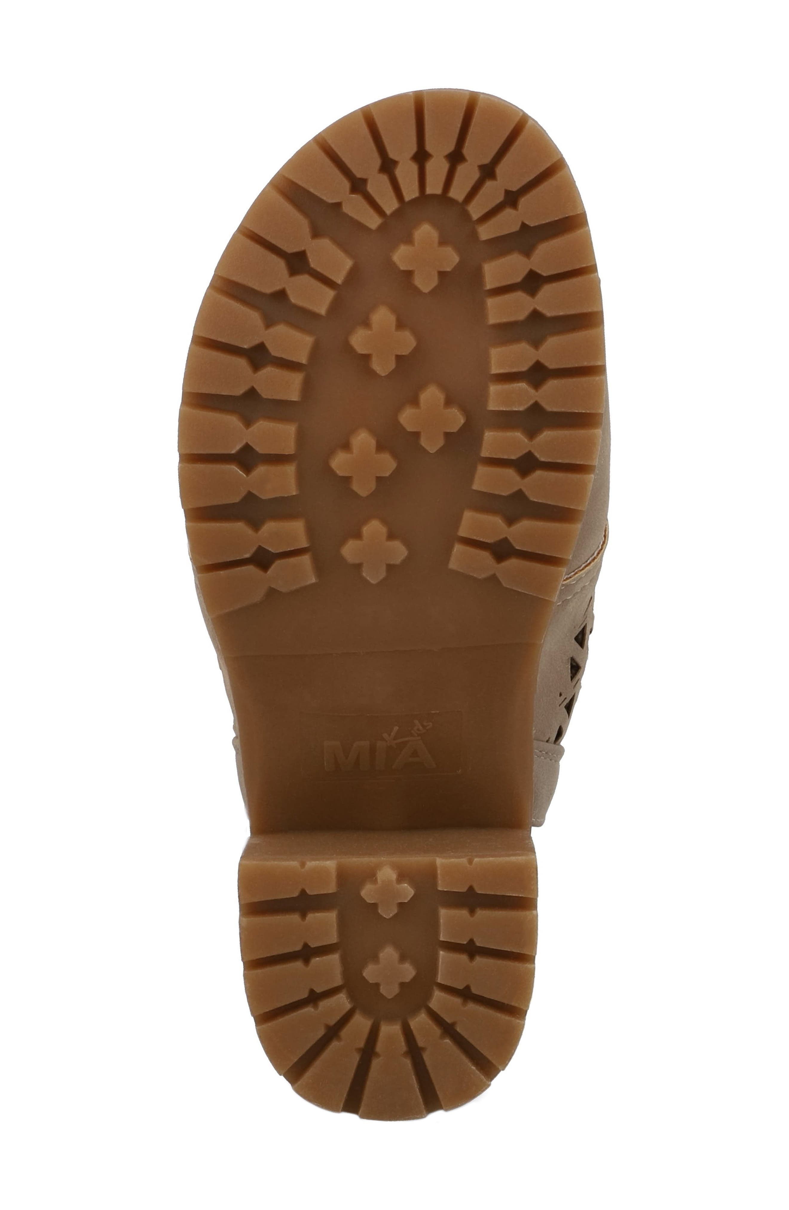 MIA Kids' Mollee Block Heel Sandal, Alternate, color, Stone