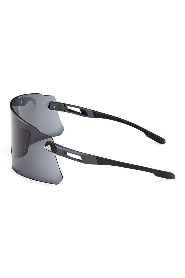 120mm Shield Sports Sunglasses, Alternate, color, MATTE BLACK / SMOKE