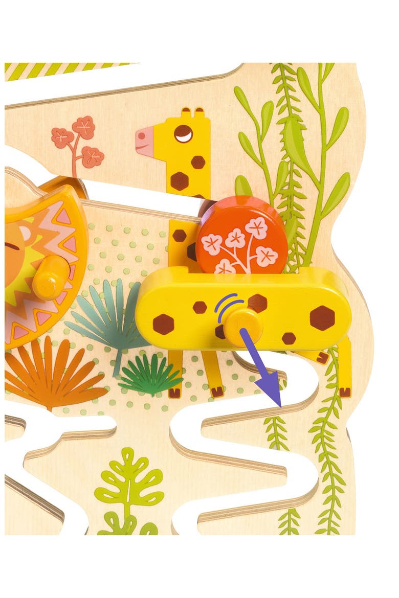 Cascadou Wood Slide Maze Game, Alternate, color, MULTI