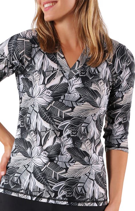 V-Neck Sun & Swim Shirt