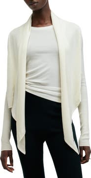 AllSaints Wasson Pirate Wrap Merino Wool Cardigan