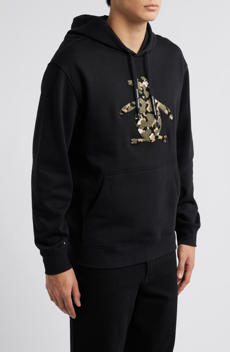 Original Penguin Fleece Hoodie, Alternate, color,