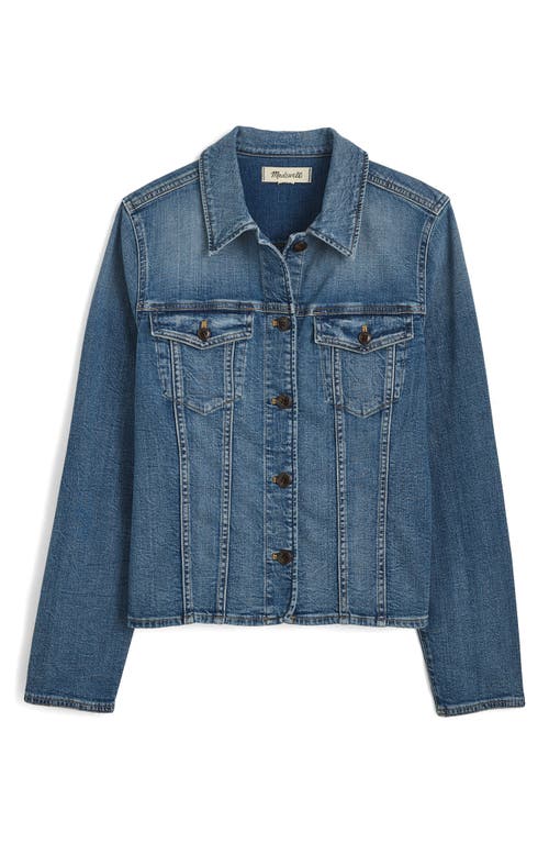 Madewell Lightweight Denim Overshirt In Concho Wash