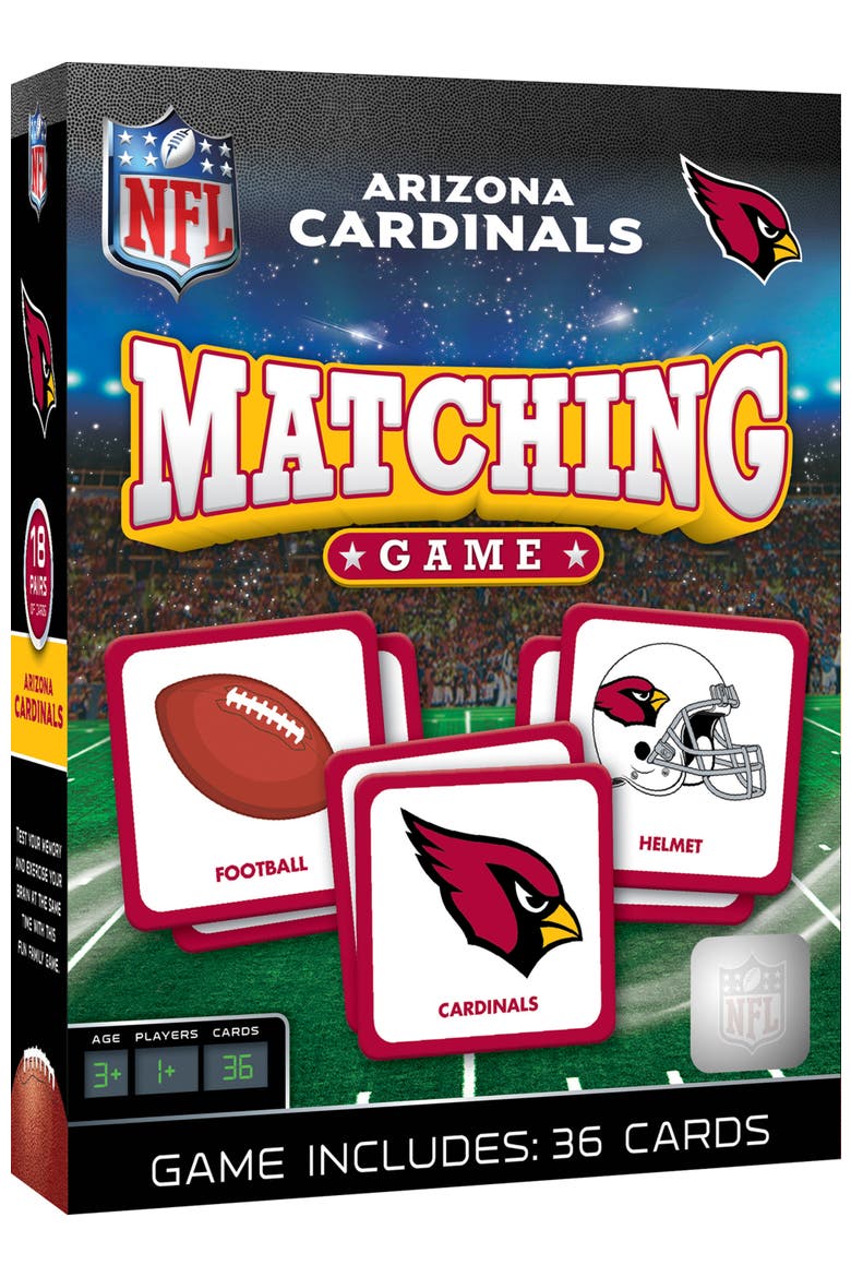 Arizona Cardinals Matching Game, Main, color, Multicolor
