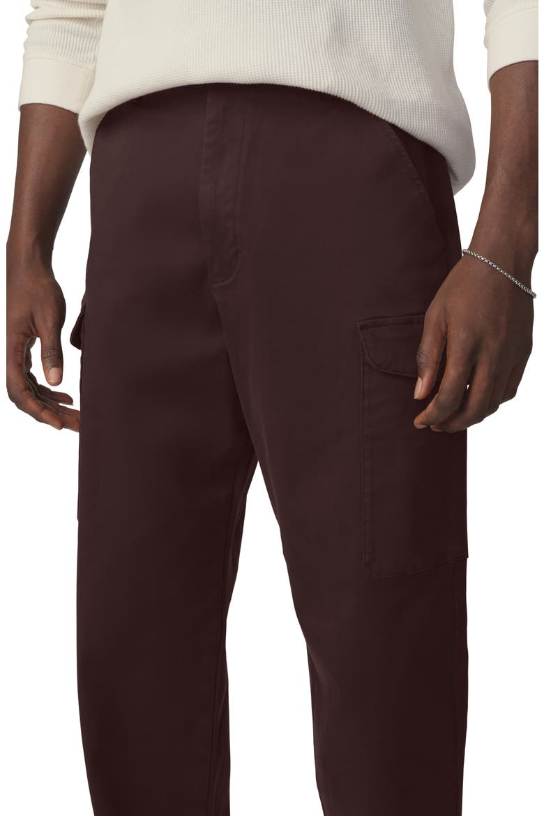 Chad Straight Leg Cargo Chinos, Alternate, color, MULCH