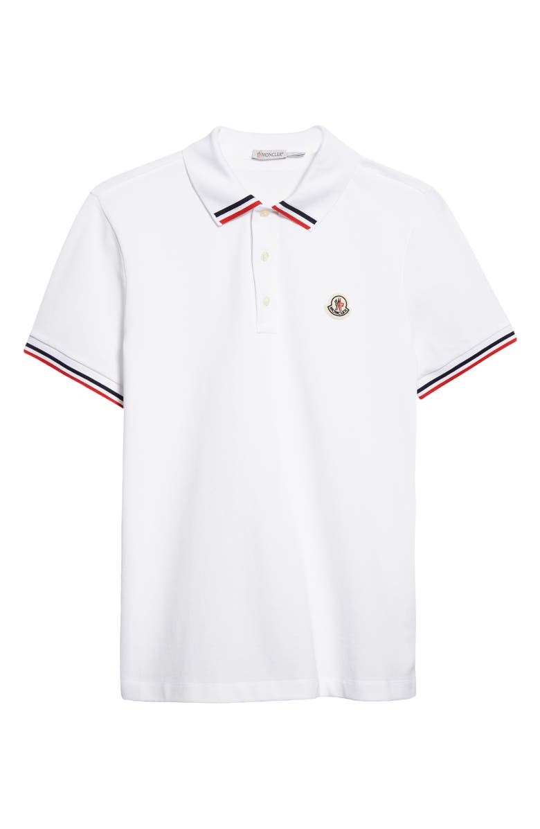 Moncler Tipped Piqué Polo, Alternate, color,