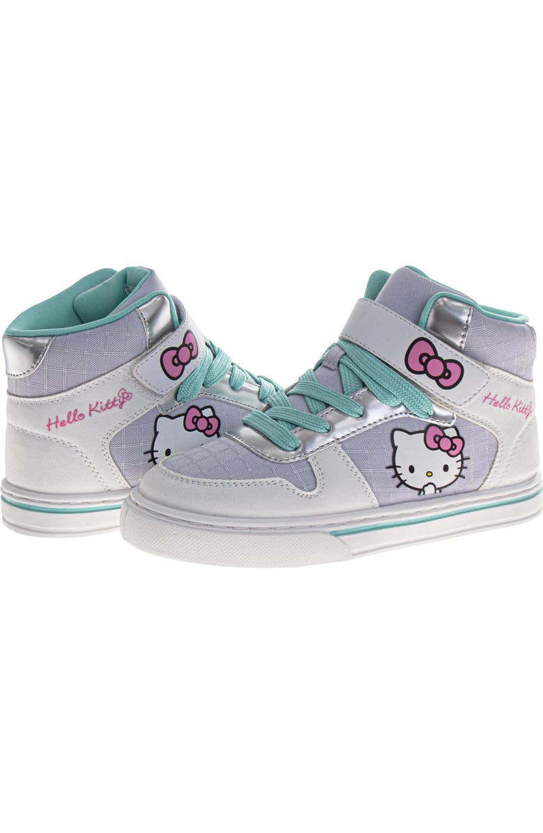 JOSMO Kids' Hello Kitty High Top Sneaker, Alternate, color,