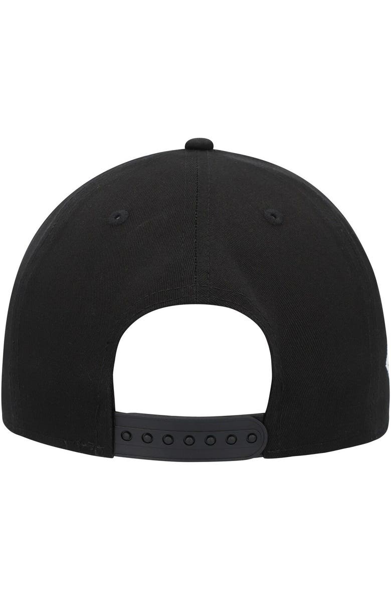 New Era Men's New Era  Black/Scarlet NASCAR 9FORTY A-Frame Trucker Snapback Hat, Alternate, color, Black