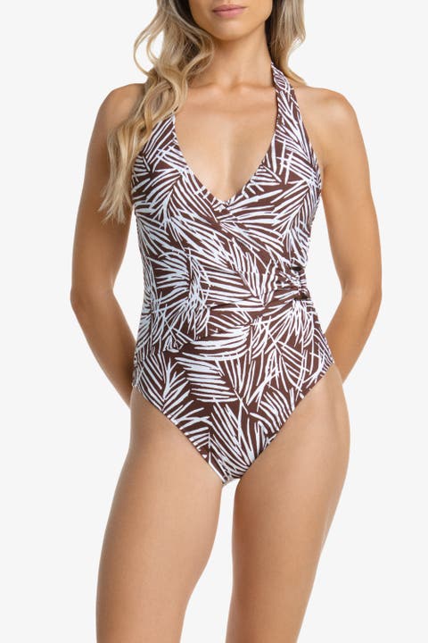 Tortoise Wrap One-Piece