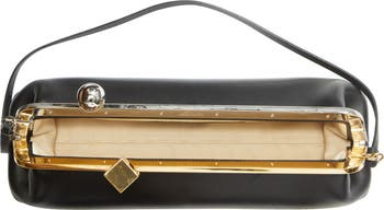 Jacquemus La Pochette Salon Leather Clutch | Nordstrom