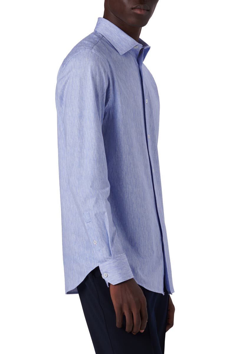 Bugatchi OoohCotton<sup>®</sup> Button-Up Shirt, Alternate, color, 